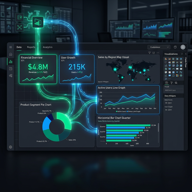 Power BI Masterclass : Créer des Dashboards Professionnels de A à Z (Guide 2026)